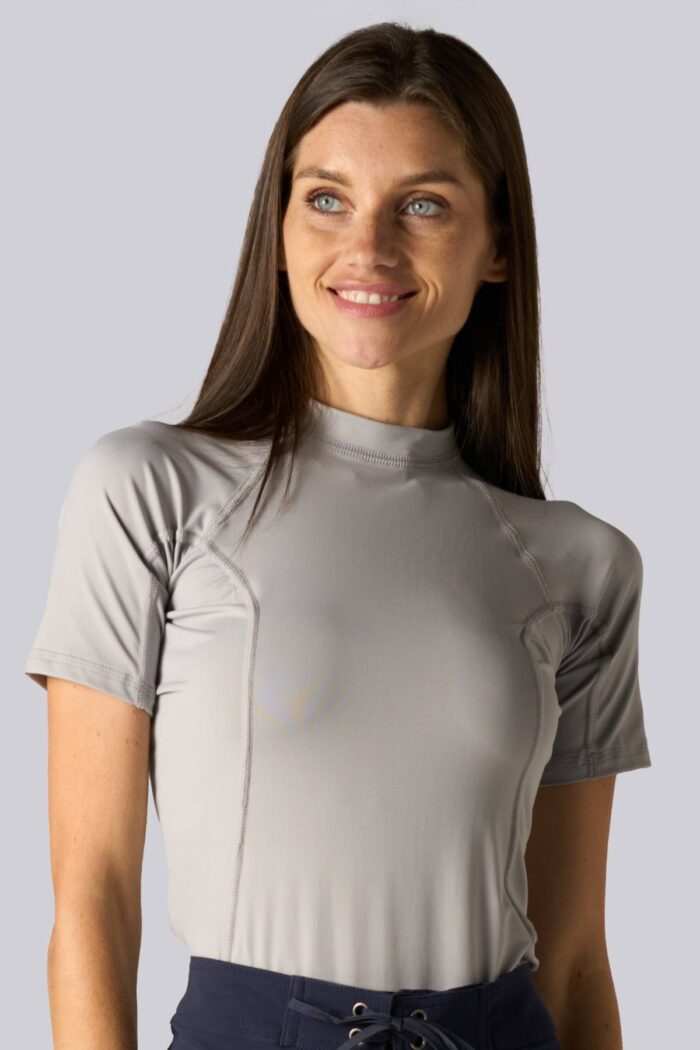 Ladies Short Sleeve Rash Guard - Image 3