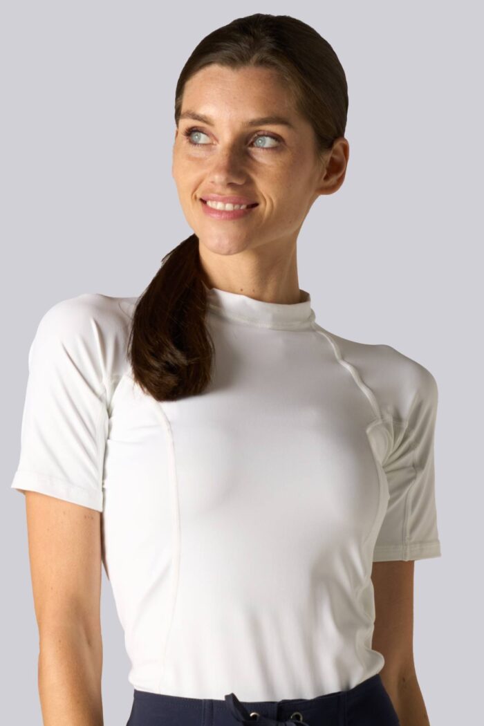 Ladies Short Sleeve Rash Guard - Image 2