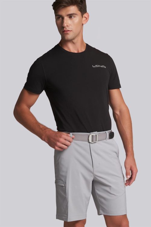 Chaps Chaps Performance Cargo Shorts With Zip Pocket (Chrome) Liquid Yacht Wear