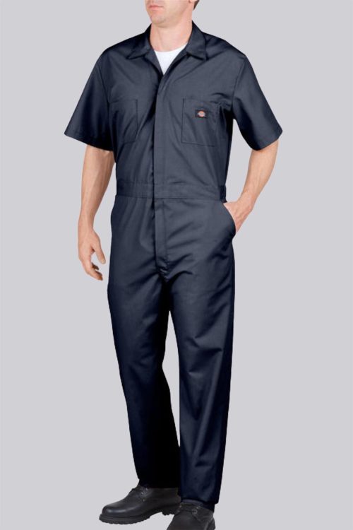 Dickies Dickies Short Sleeve Coveralls - Tall (Navy) Liquid Yacht Wear