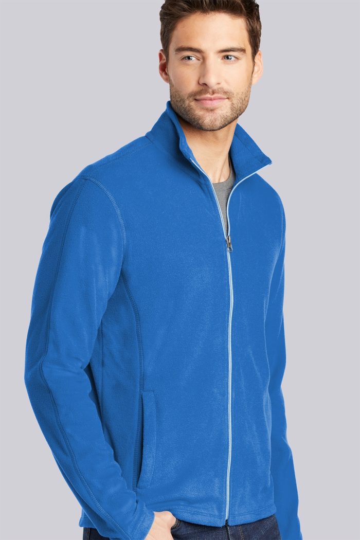 Other Mens Microfleece Full Zip (Royal) Liquid Yacht Wear