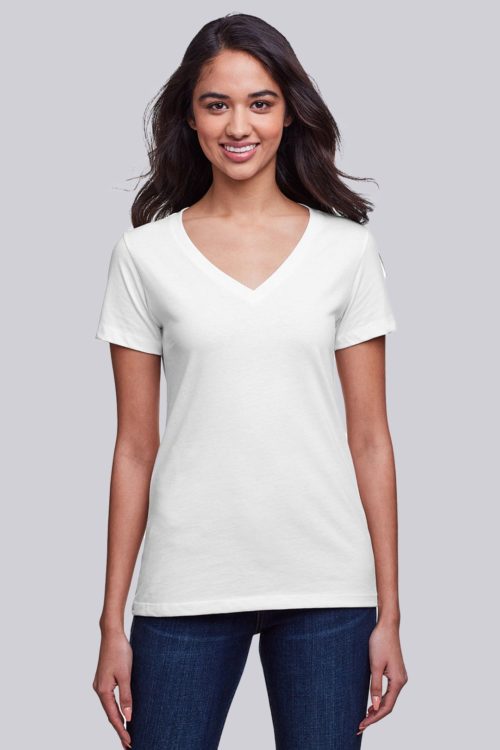 Next Level Ladies Ideal V-neck Tee Liquid Yacht Wear