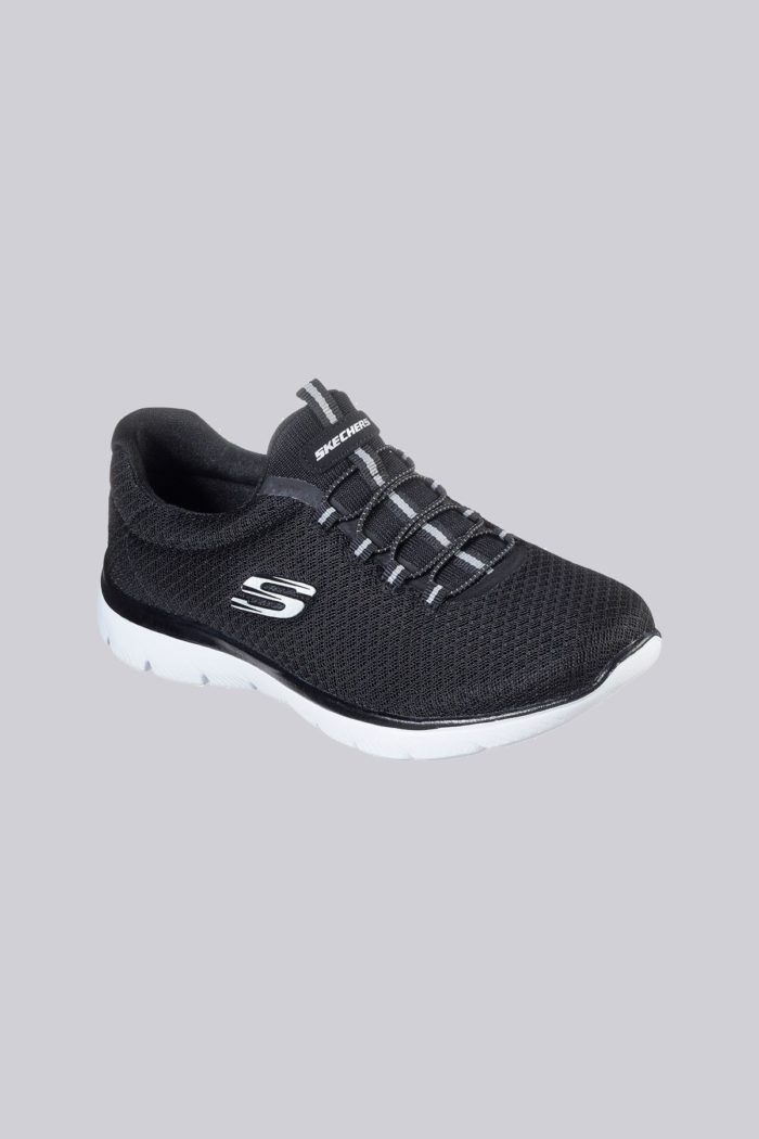 Skechers Ladies Summits Trainer (Black) Liquid Yatch Wear