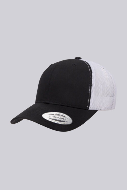 YP-Classics-Adult-Retro-Trucker-Cap-black-white